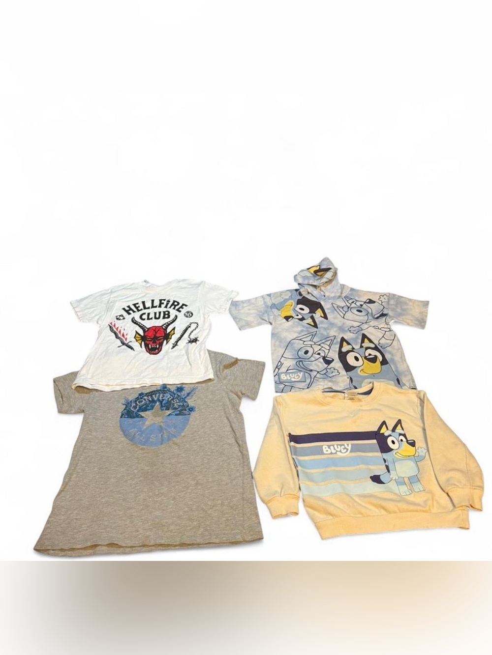 Kids clothing lot Vineyard vines, Bluey, Stranger Things, Nike, Adidas and more - Picture 3 of 5